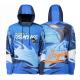 Long Sleeve Custom Fishing Jerseys Lightweighted High Elasticity Keep Warm