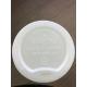 Biodegradable Eco-Friendly PLA  80mm 90mm  White Black Coffee Cup Cpla Lids