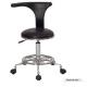black pu seat with leatherette seat master stool for sale D-002