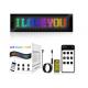App Control LED Sign Board 20*64 Flexible USB Programmable Custom Scrolling Message Car Signs Digital Display