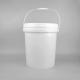 White Food Grade Buckets 1L-5L with Lid