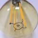energy saving vintage Edison smoke glass shell FILAMETN LED BULB LONG RODS FILAMENT COB 8W 6W