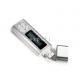 Stylish design portable clip shape sliver OLED Screen MP3 player with 1GB 2GB 4GB 8GB 