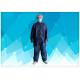 Economical Waterproof Disposable Coveralls , Blue Disposable Coveralls Lightweight