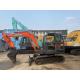 6 Ton DX60 0.2m3 Second Hand Hydraulic Crawler Excavator With Doosan Bucket