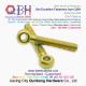 QBH DIN444 YZP Yellow Zinc Plated Lifting Eyelet Knuckle Fish Eye Fisheye Screw