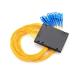 1X8 SC UPC Singlemode Fiber Optic ABS BOX PLC Splitter for Fiber Patch Cord Manufacture