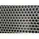 Aluminum Perforated Wire Mesh Louver Sheet Metal Square / Hexagonal Hole Speaker Grills