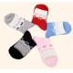Colorful customized christmas maple weed leaf design cozy cotton OEM socks for women