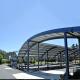 0-60 Degree Hot Galvanized Steel PV Solar Carport Mounting System