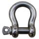 M50 Electric Screw Pin Anchor Shackle European Type Galvanized Anchor Shackle