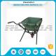 Green Color Cloth Fold Away Wheelbarrow 5kg Water Resistant Cover For Gardeners