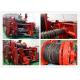 Marine 20Ton Hydraulic Winch Horizantal Hoist Winch with Large Rope Capacity