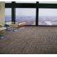 Grey Hotel Carpet Flooring / Large Commercial Rugs Machine Woven Technics
