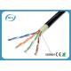 UV Resistant Cat5e Lan Cable , Full Copper Category 5e UTP Cable 8 Core