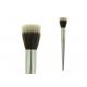 Stainless Metal Handle Concealer 	Foundation Makeup Brush With Gold Aluminum Handle