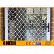 White Color Diamond Expanded Metal Mesh Screen Grilles 1250*2050mm