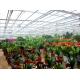 Exhibition Commercial Outdoor Greenhouse , Flower Growing Large Green Houses