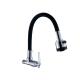 2024 Black Sink Faucet Single Handle Taps Blackened Zinc Body Wall Mounted Flexible Faucet