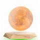360 spining magnetic levitation floating 3D moon lamp light for gift ,6inch night light