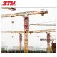 ZTT116 Flattop Tower Crane 6t Capacity 60m Jib Length 1.2t Tip Load Hoisting Equipment