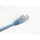 26AWG O.F.C. Cat5e Ethernet Cable , Flexible PVC 50U Gold Plated Shielded Cat5e Cable