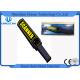 MD3003B1 OEM Hand Held Metal Detector Wands For Security , Yelllow Scanner Sticker