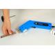 Blue Handheld Hot Cutter 100mm Stainless Steel Blade For EPP EPS