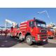 6×4 Driving Single Cab Hydraulic Aerial Ladder Fire Truck with full power PTO
