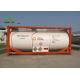 21000 L Carbon Steel Tanker Trailer PE Lining Portable Tanker Container