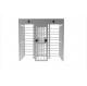 Biometric Full Height Turnstile Access Control For Prisons / Stadiums