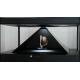 350cd/m2 3D Holographic Display Tempered Glass 3D Hologram Holocube Box