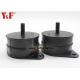 Heavy Duty Compactor Rubber Mounts Round High Vibration Absorption