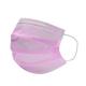 Earloop Disposable Medical Mask Pink Color Wind / Sunlight Prevent Skin Friendly