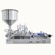 316L Semi Automatic Liquid Filling Machine Pneumatic Pasty Horizontal Piston Filler For Cream Cosmetic