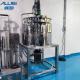 316L Cosmetic Liquid Mixer Machine Heated Mixing Reactor Tank With Agitator Blender