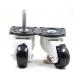 Swivel Fixed PA6 Material Adjustable Height Leveling Casters 150kg