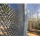 Heavy Zinc Coated Chain Link Fence Fabric Boundary Wall Galvanized Steel