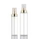 Luxury Cosmetic Skincare Set Packaging Transparent Spray Pump Face Serum Body Lotion 250ml