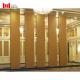 80mm Folding Removable Acoustic Partition Wall For Banquet
