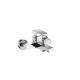 Contemporary Chrome Wall Mounted Shower Mixer Single Handles T2061