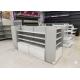 Heavy Duty Style Supermarket Metal Shelves 3-6 Layers Single / Double Sided