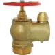Red / Brass  2 BSP  Fire Hydrant Valve High Pressure Single Hydrant Valve