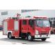 800Gallons ISUZU Water Tanker Small Fire Truck with Double Row Cabin
