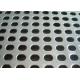 Construction Perforated Metal Mesh Sheet Panels 100mm Hole 0.3mm Thickness