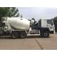 6x4 8M3 Concrete Mixer Tank Truck Sinotruk Howo7 White Color Hw76 Cabin