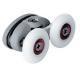 5-6mm Thick Curved Shower Door Rollers Replacement Bottom Rollers