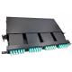 144F 19in 1U MPO MTP Patch Panels 12 Port Patch Panel Rack Mount For Fiber Channel