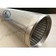 High Strength Water Well Screen Pipe , Steel Well Casing Pipe For Water Supply Systems