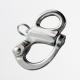 investment casting stainless steel snap-shackle-with-fixed-eye